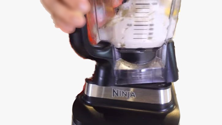 how to remove ninja blender from the base