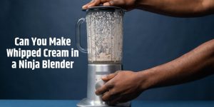 Can You Make Whipped Cream in a Ninja Blender